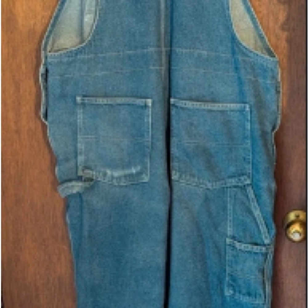 Classic Blue Denim Overalls